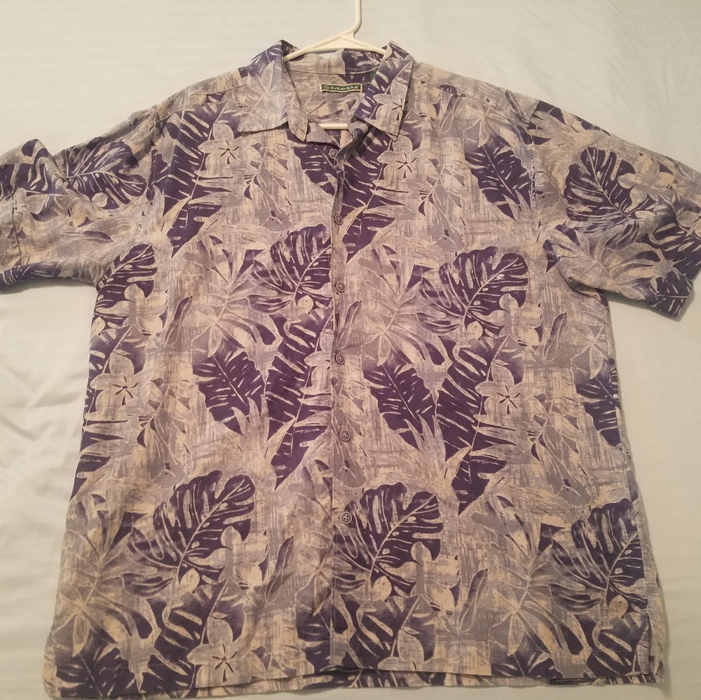 Mens XL CUBAVERA Tropical shirt excellent preowned   Great Christmas Gif